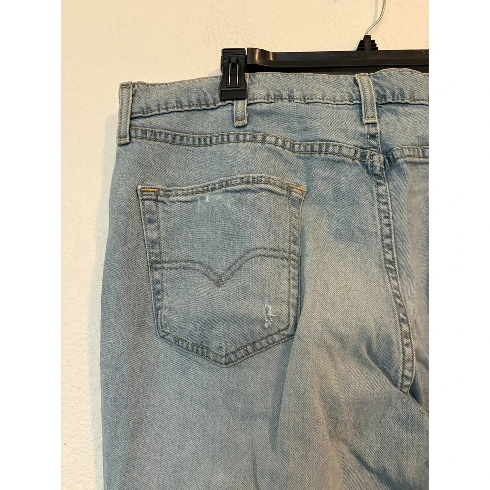 Men's Levi's 511 Slim Fit Light Blue Denim Jeans Taper Size 40 x 30